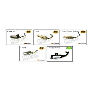 Scarico generico Cracker 50 2 tempi bianco 2009