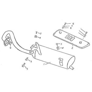 Scarico Giantco Grand Venus 125