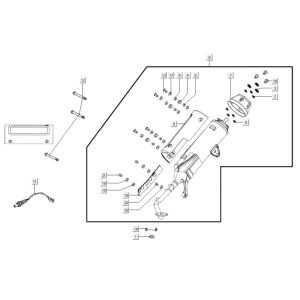 Scarico Kymco Agility City 16 200i
