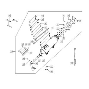 Scarico Kymco People S 300i