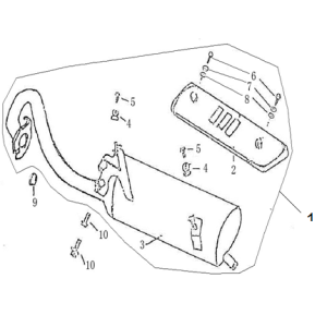 Scarico arancione Viraggio Retro