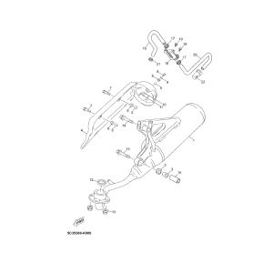 Scarico 4 tempi Yamaha Neo 2008 → Ricambi/Product-Exhaust-ZNEN-Aurora-4-Stroke