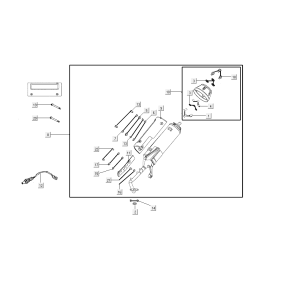 Scarico Kymco Super8 Street 50i Euro 4 grigio opaco