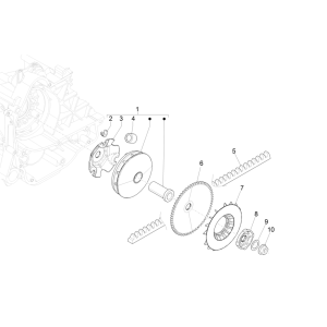 Variatore - Cinghia trapezoidale Piaggo Zip 50 4 tempi IGET 3V Euro 4