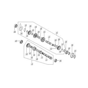 Cambio Kymco Nexxon 50 4 tempi grigio scuro