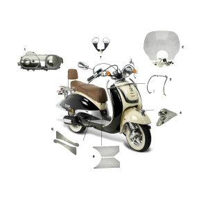 Accessori Viraggio Sensa 4 tempi Retro Pimp