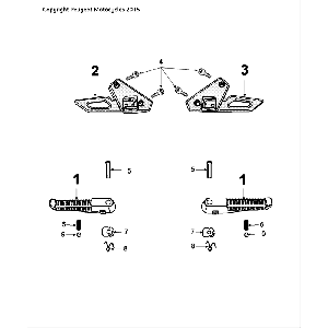 Pedane Peugeot Speedfight 4 50 2 tempi LC nere