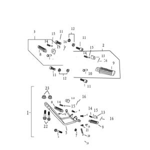 Pedane AGM Caferacer