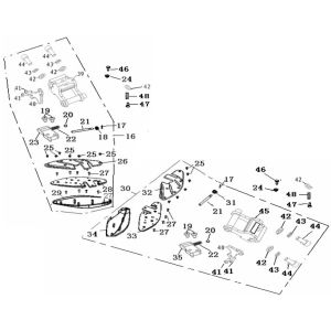 Poggiapiedi Generic Ideo 50 2 tempi 2010 neri