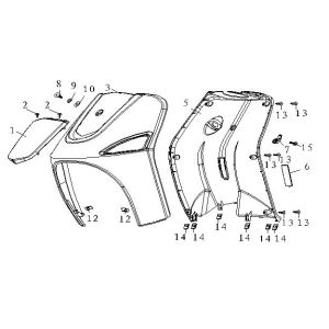 Copertina anteriore - Scudo per gambe AGM Fashion smokey