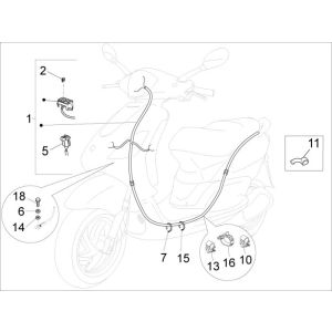 Piaggio New Fly 4-Stroke 2V-Ricambi-Cablaggio-Piaggio-New-Fly-4Takt-2V