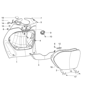 Paragambe Piaggo Zip 50 4 tempi IGET 3V Euro 4