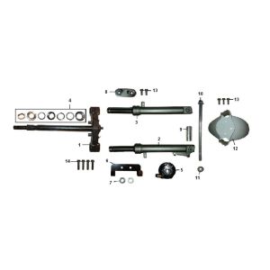 Forcella anteriore - Cuffie Riva Sport VX50S 4 tempi