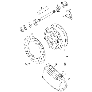 Voorwiel Tomos REVIVAL (25-45KMH) (K1-K5)