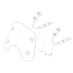 Parabrezza Vespa GTS 125 IE ABS Euro 5 2021