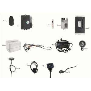 Cablaggio assy/batteria/caricabatteria Yadea C1S