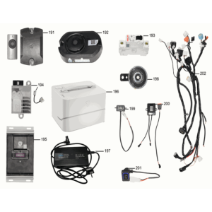 Cablaggio assy/batteria/caricabatteria Yadea G5