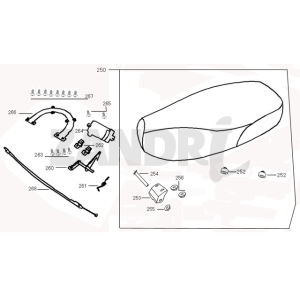 Sella Santini Capri in argento