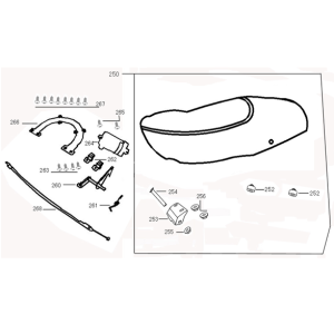 Sella arancione China Classic S