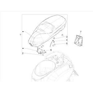 Sella Vespa Elettrica 25km/h SCH Euro 5 2021