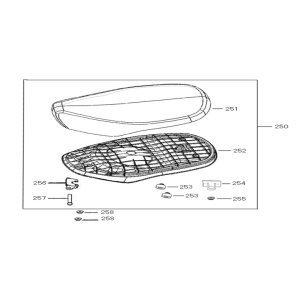Sella Neco Lola crema terra