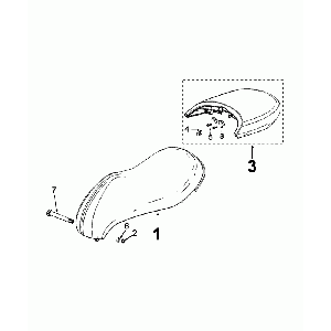 Sella Peugeot Django Satin Flash Q2