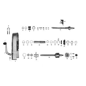 Kickstarter Zundapp a 4 velocità vecchio tipo