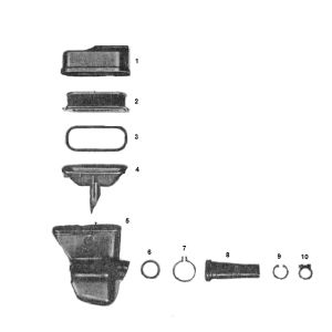 Filtro aria Zundapp a 4 velocità vecchio tipo