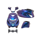 Il kit in lamiera DMP RS-1 Porsche Cayman Blue si adatta a zip2000