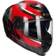 Casco integrale LS2 Dragon Carbon Trax FF807 rosso