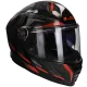 Casco integrale LS2 Vector II Alizer FF811 nero / rosso