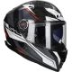 Casco integrale LS2 Vector II Carbon Savage FF811 bianco / rosso
