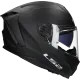 Casco integrale LS2 Challenger II Solid FF817 nero opaco