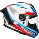 Casco integrale LS2 Rapid III Hyper FF820 bianco / blu
