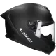 Casco integrale LS2 Rapid III Solid FF820 nero opaco