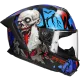 Casco integrale LS2 Rapid III Zombie FF820 nero / rosso / blu