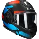Casco modulare (mentoniera reversibile) LS2 Advant X Nova FF901 nero / rosso / blu