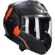 Casco modulare (mentoniera reversibile) LS2 Advant X Ultra FF901 blu / rosso