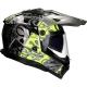Casco adventure LS2 Pioneer II Rangi MX702 giallo fluo