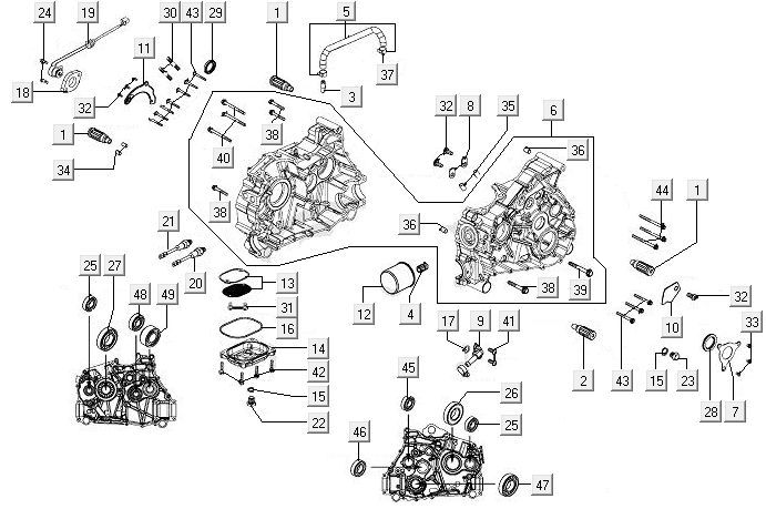Carter Kymco MXU 400 4T AC