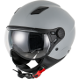 casco jet Vito Lavori grigio opaco