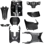 Kit carene interne Piaggio Zip 2000 carbon