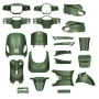 Kit Carene AGM VX50/VX50s/Riva/Riva Sport/China LX/S verde opaco da 18 pezzi
