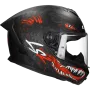 Casco integrale LS2 Rapid III Kaiju II FF820 nero / rosso / bianco