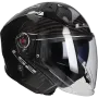Casco jet LS2 Infinity II OF603 carbonio lucido