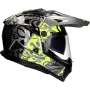 Casco adventure LS2 Pioneer II Rangi MX702 giallo fluo