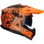 Casco adventure LS2 Pioneer II Rangi MX702 arancione opaco