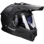 Casco adventure LS2 Pioneer II Solid MX702 nero opaco