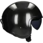 Casco jet LS2 Spitfire II Jeans OF599 titanio