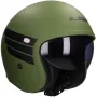 Casco jet LS2 Spitfire II Retro OF599 verde opaco